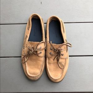 Boys Leather Sperry